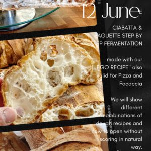 Full Video Online Course from 12.06.22 – Ciabatta & Baguette (Step by Step Fermentation) – UPDATE!